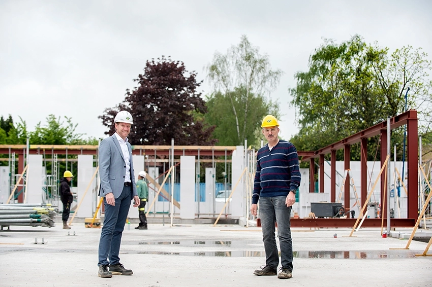 John Antonise en Leo Limbergen